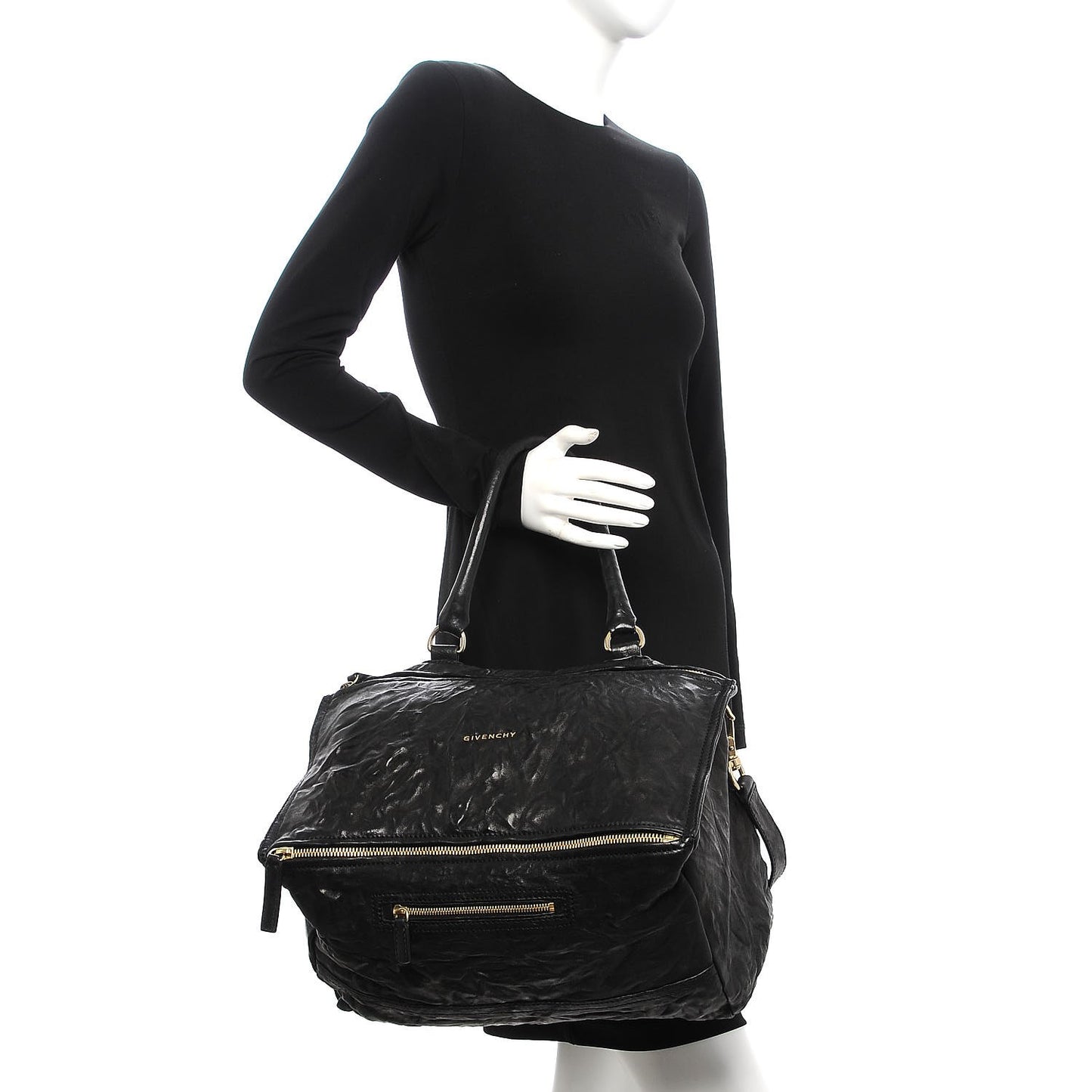 Tumbled Sheepskin Large Pandora Black