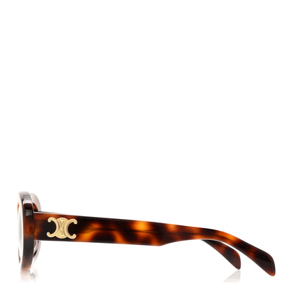 Celine Acetate Triomphe 01 Sunglasses CL 40194U Tortoise 6 of 14