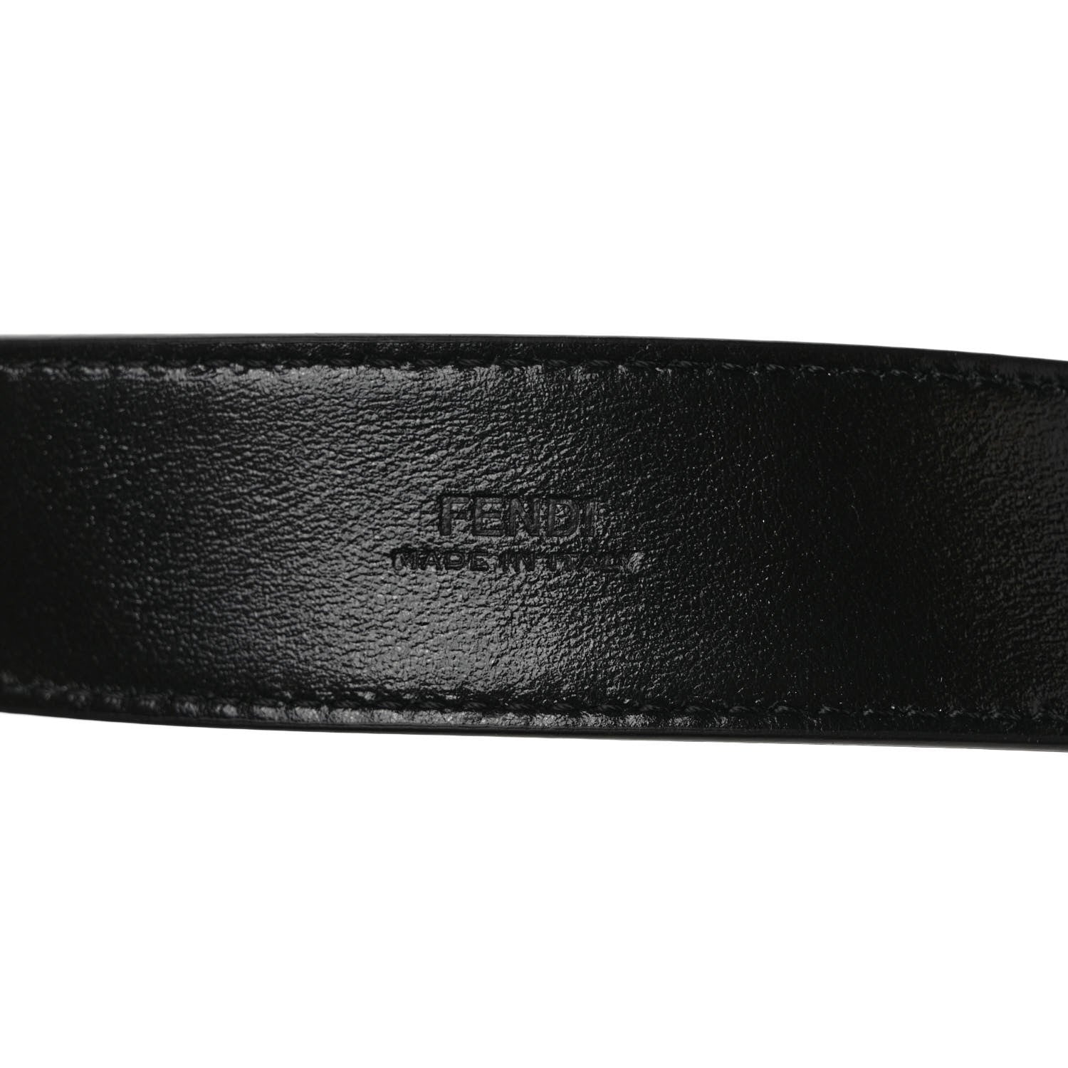 Fendi Vitello Glacier Utility Belt Pouch Black 5 of 8