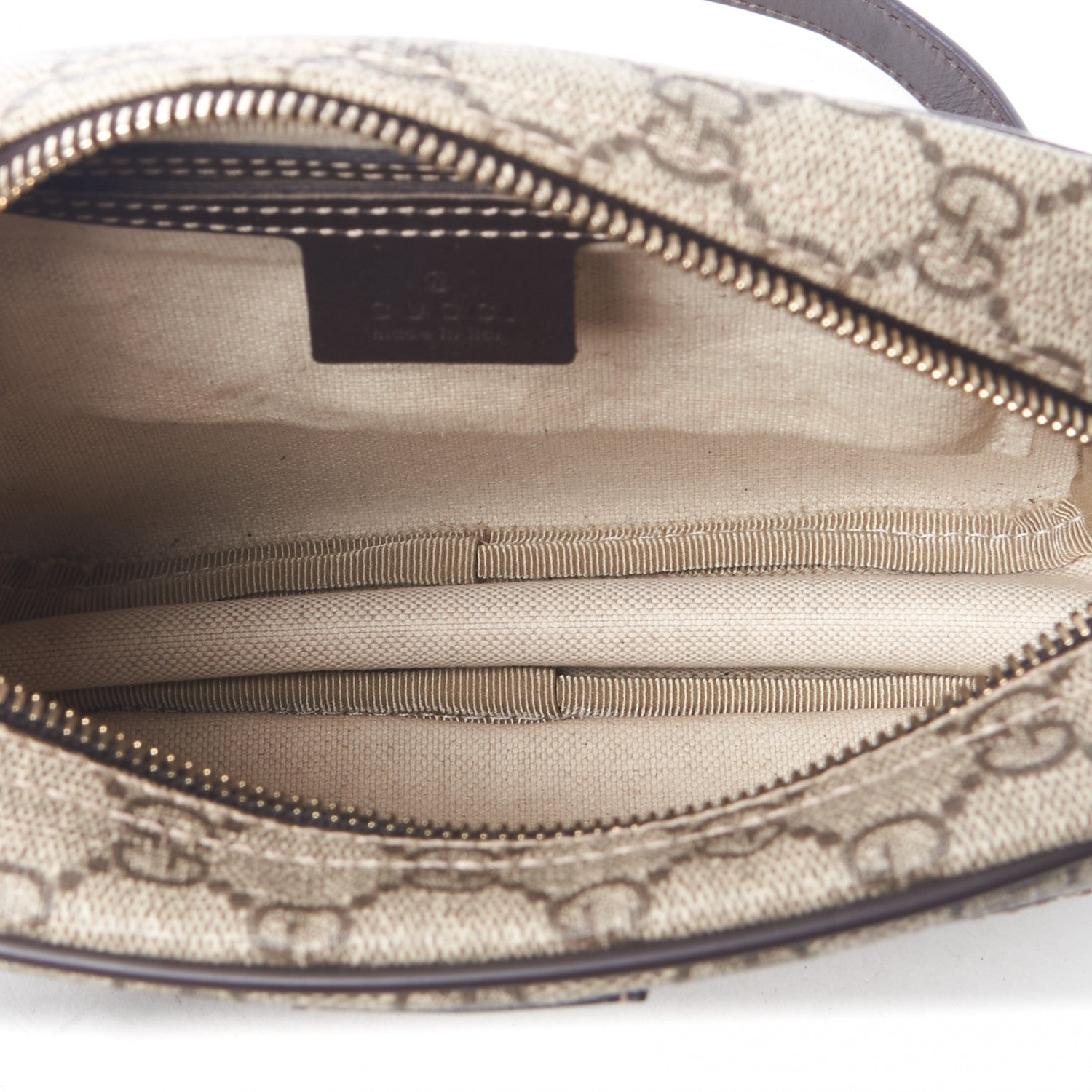 Gucci GG Plus Monogram Messenger Bag Dark Brown 7 of 9