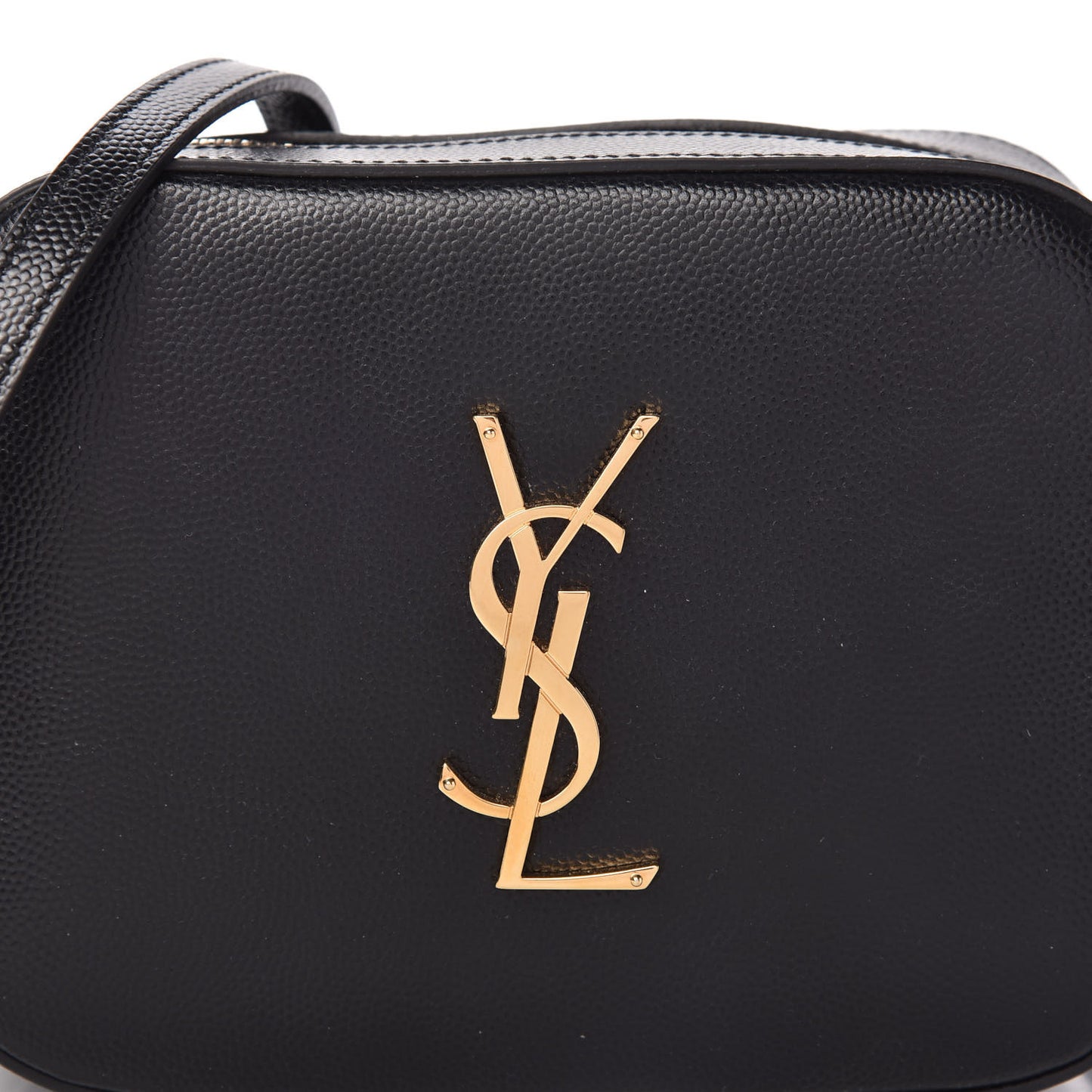 Grain De Poudre Small Classic Monogram Camera Bag Black