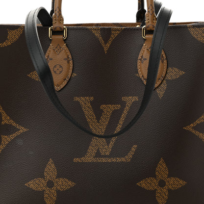 Louis Vuitton Reverse Monogram Giant Onthego MM 8 of 10