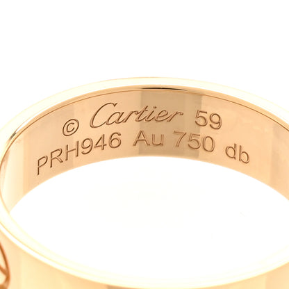 Cartier 18K Yellow Gold 5.5mm LOVE Ring 59 8.75 4 of 5