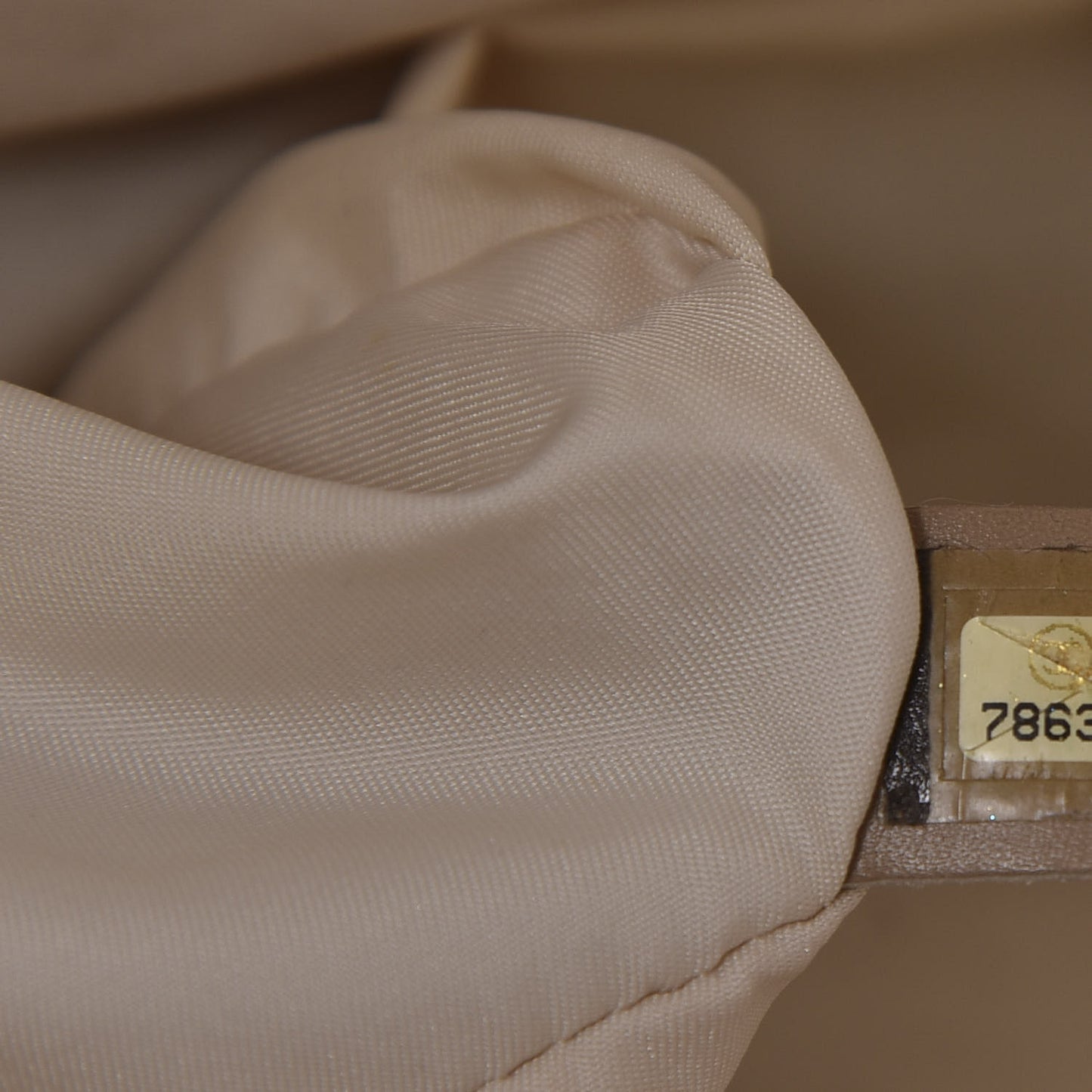 Nylon Medium Travel Tote Beige