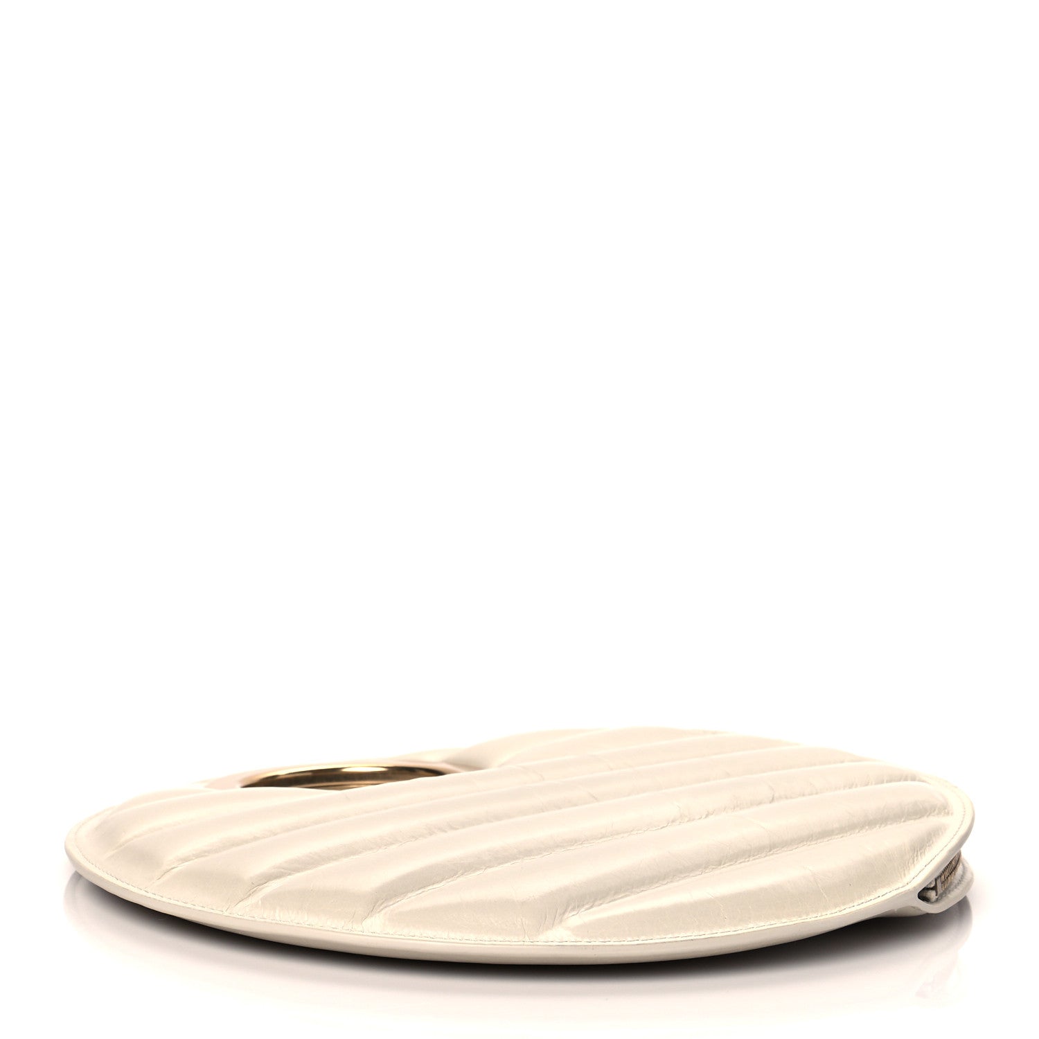 Bottega Veneta Lambskin Quilted The Rim Cream 3 of 8