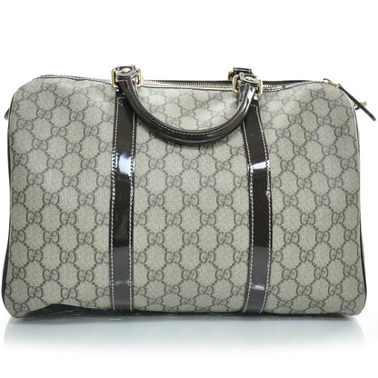 Gucci Monogram Medium Joy Boston Dark Brown 3 of 9