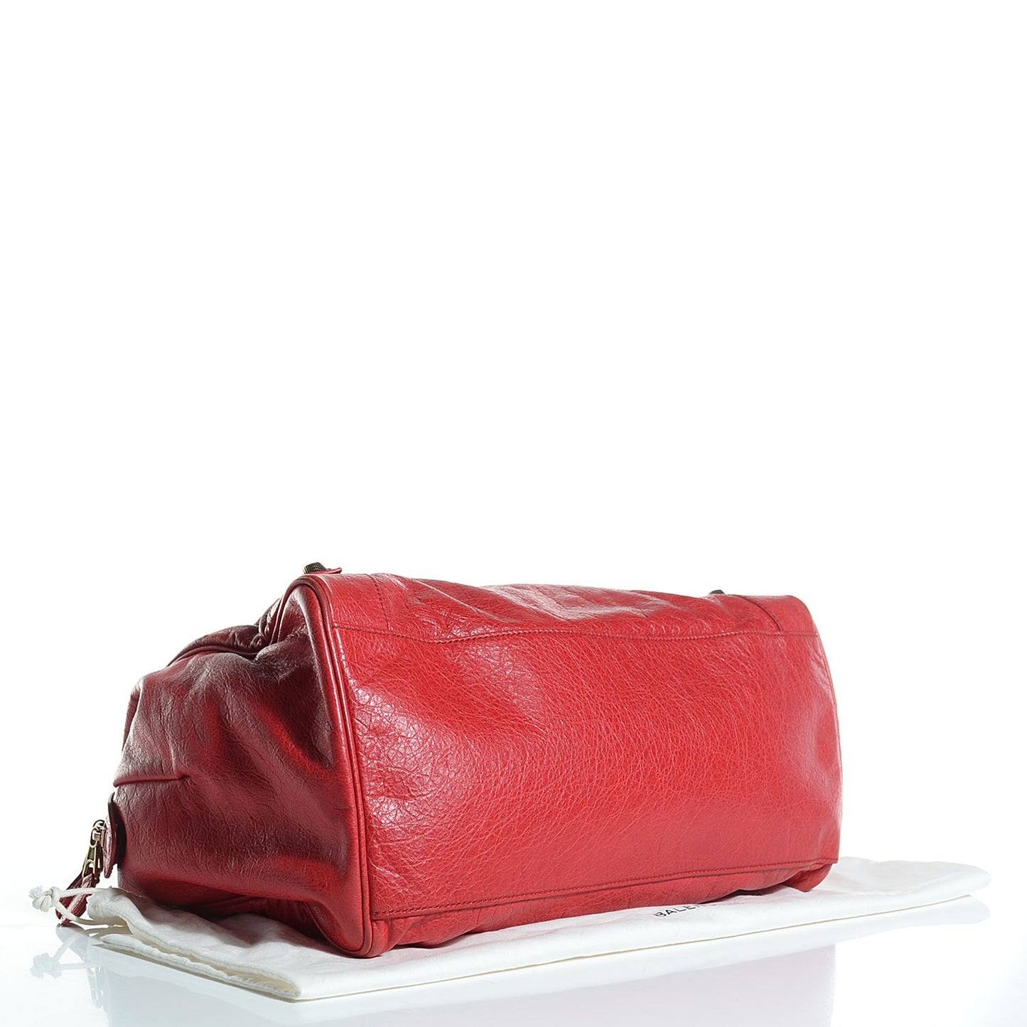 Agneau Giant 12 Rose Gold Hardware Mid Day Coquelicot
