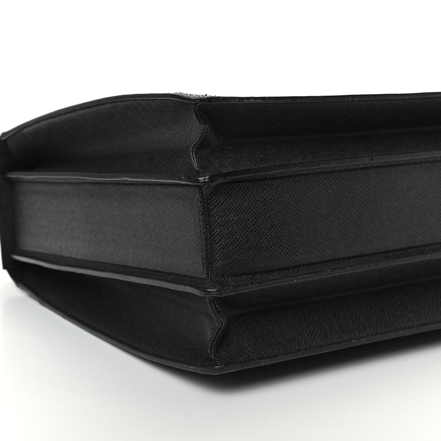 Louis Vuitton Taiga Pilot Case Oural Briefcase Black 6 of 7
