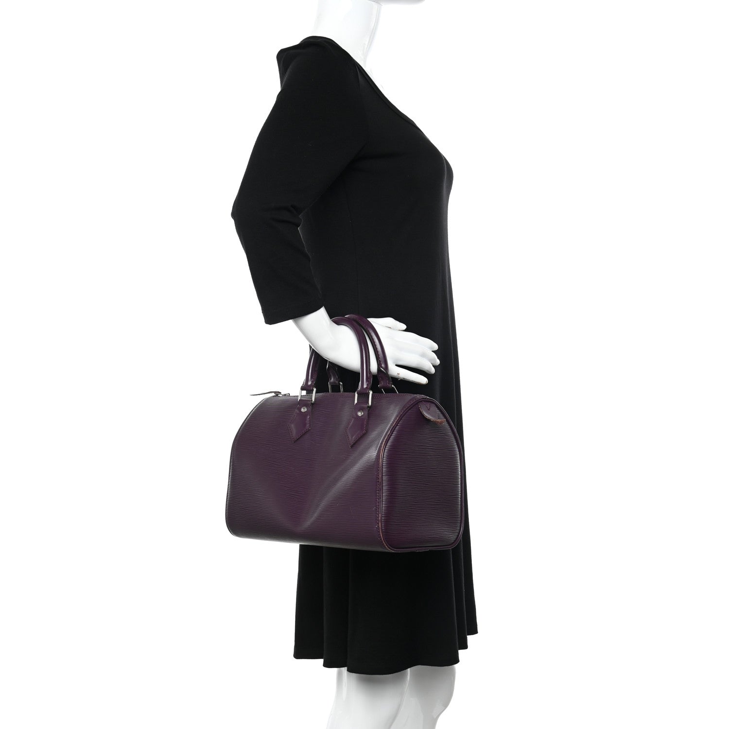 Louis Vuitton Epi Speedy 30 Cassis 2 of 13