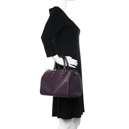 Louis Vuitton Epi Speedy 30 Cassis 2 of 13