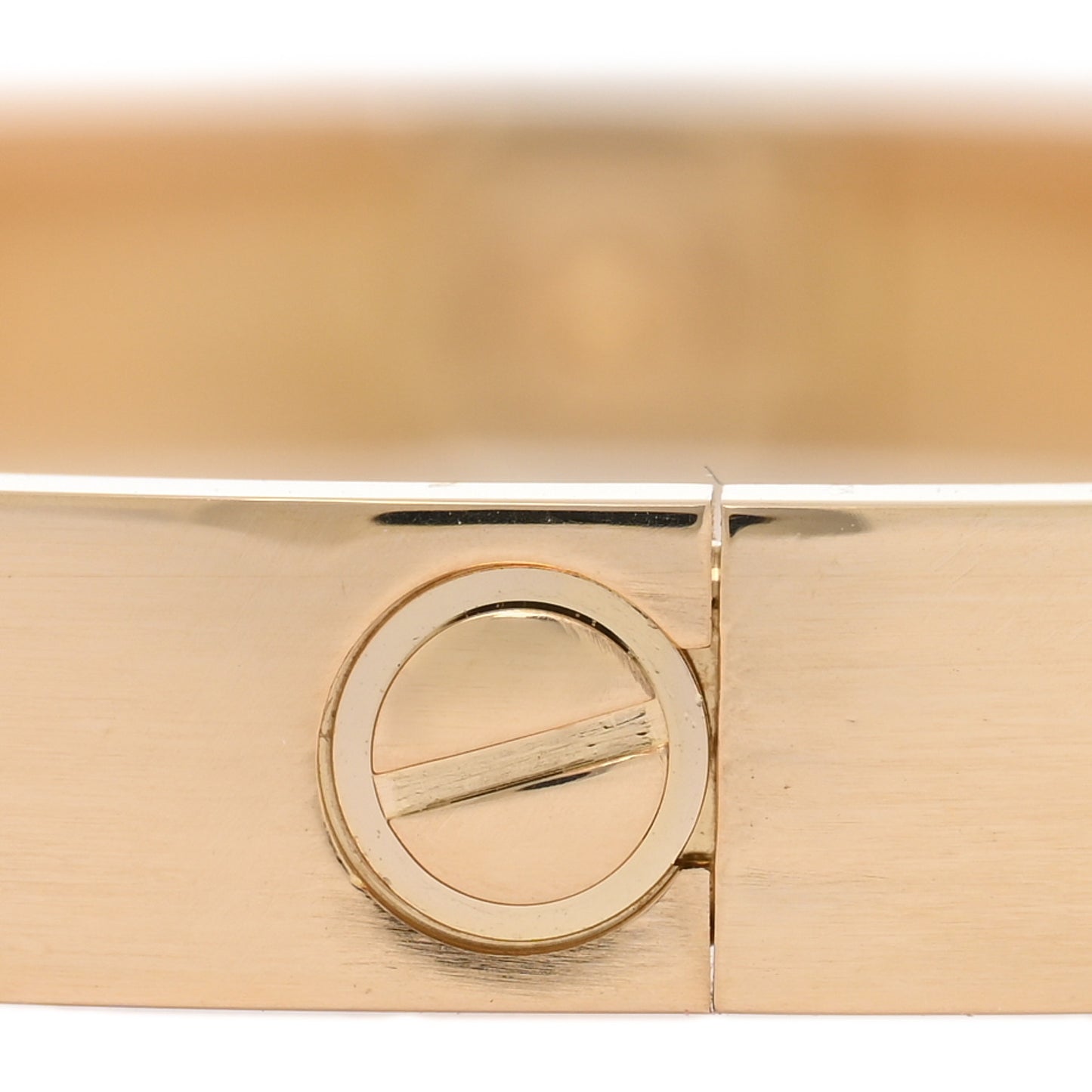 18K Yellow Gold Love Bracelet 16