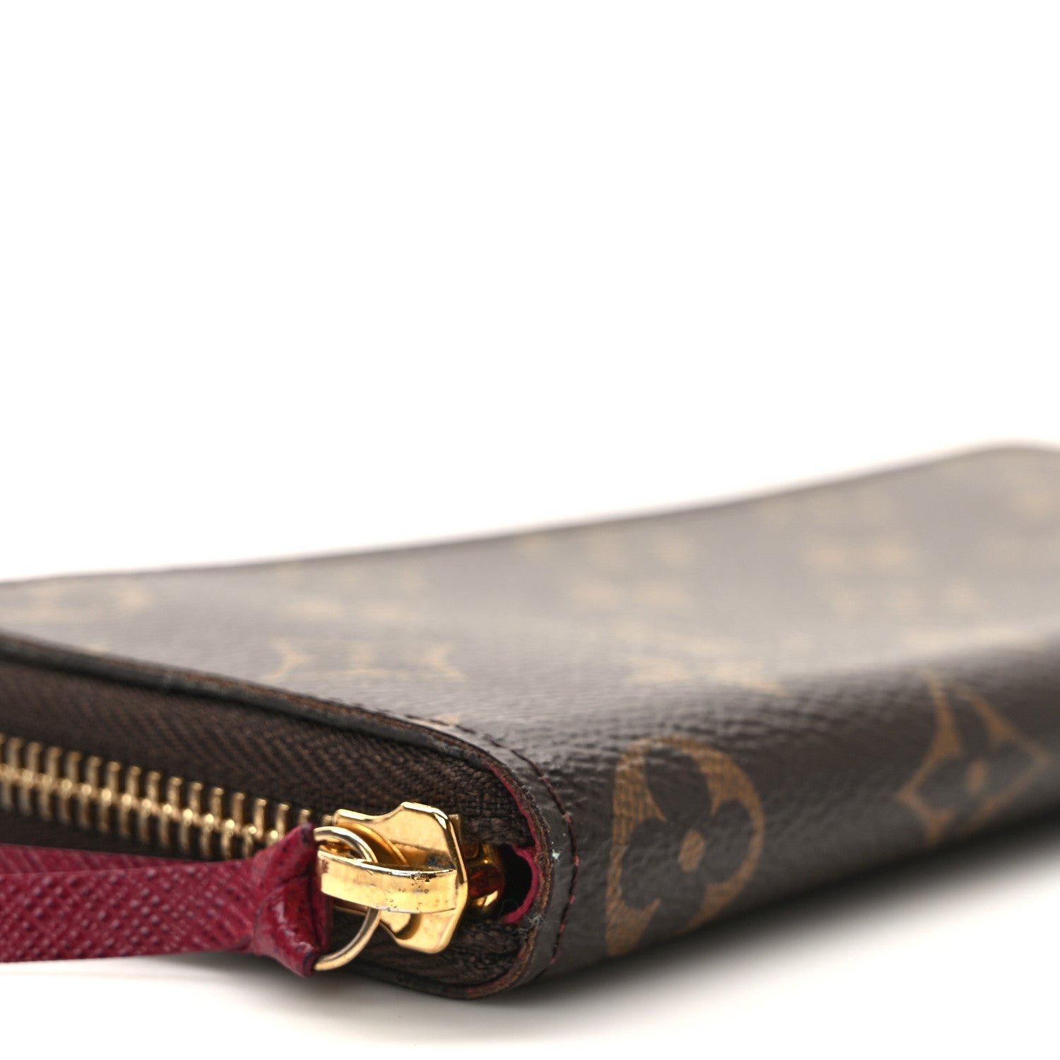 Louis Vuitton Monogram Clemence Wallet Fuchsia 7 of 9