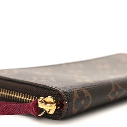 Louis Vuitton Monogram Clemence Wallet Fuchsia 7 of 9