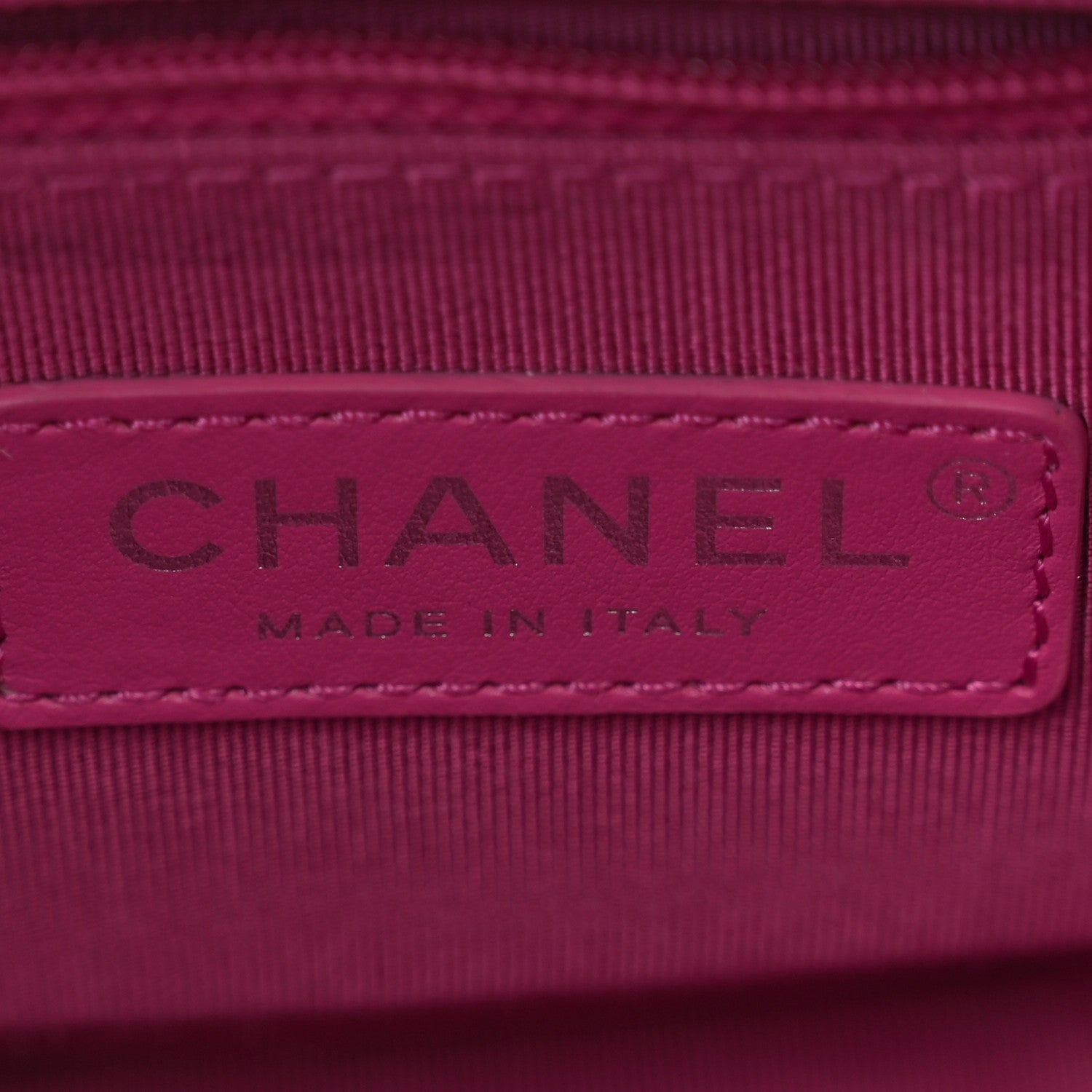 Chanel Aged Calfskin Quilted Small Gabrielle Hobo Fuchsia 6 of 10