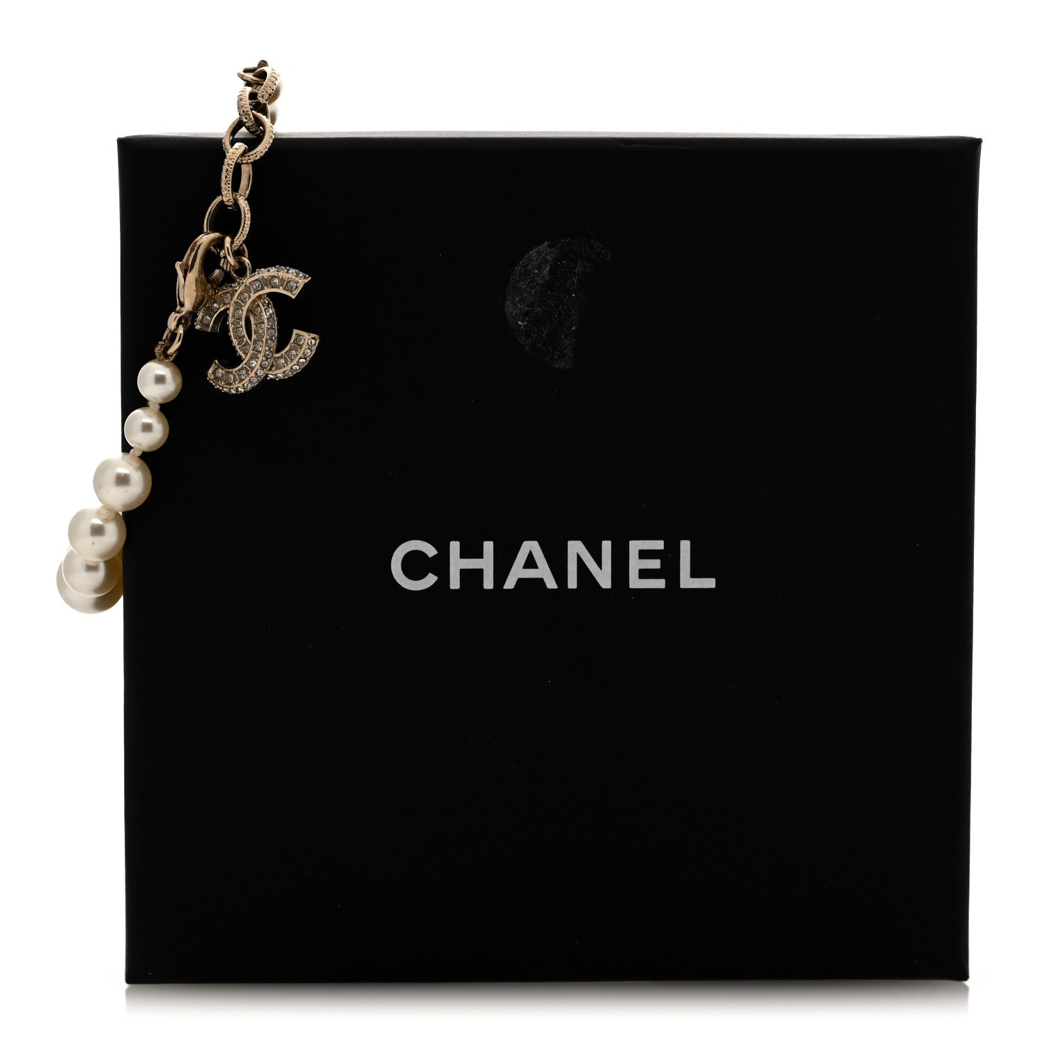 Chanel Graduated Pearl Crystal CC Bracelet Gold 1878329 – FASHIONPHILE