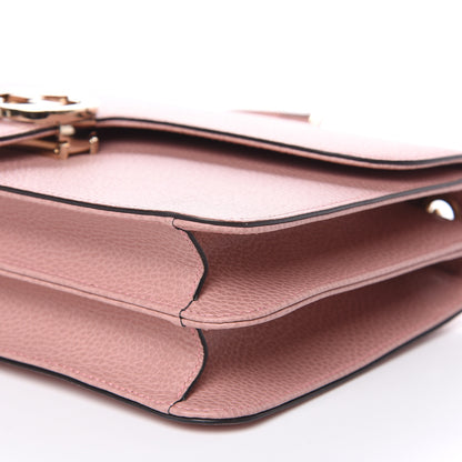 Gucci Dollar Calfskin Interlocking G Shoulder Bag Soft Pink 9 of 9