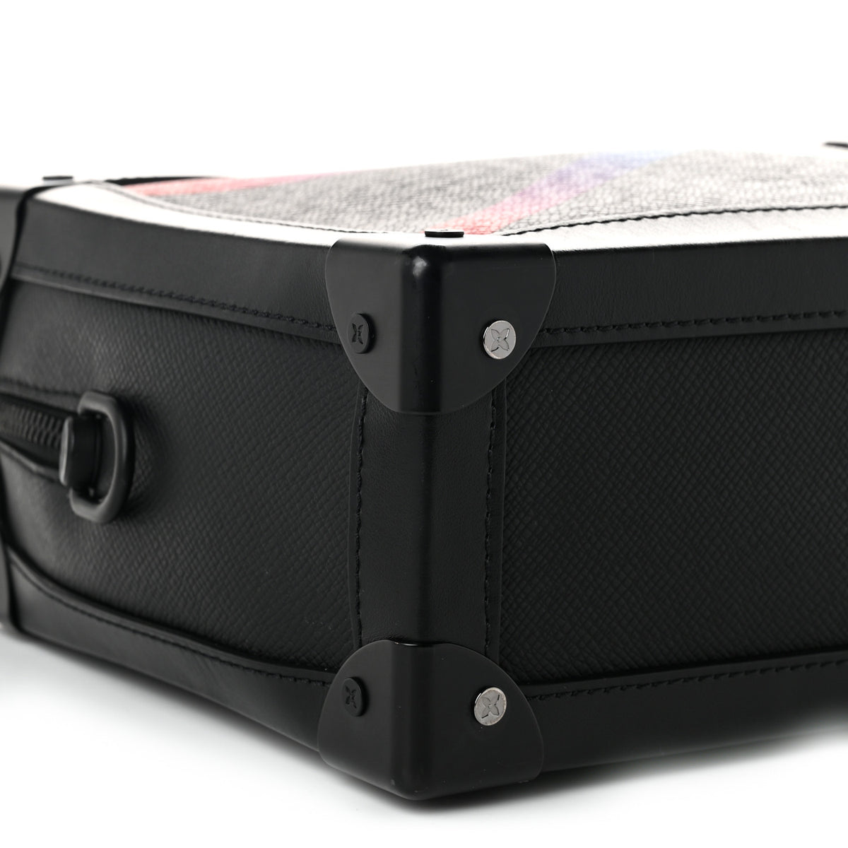 Louis Vuitton Taiga Rainbow Mini Soft Trunk Black 8 of 10