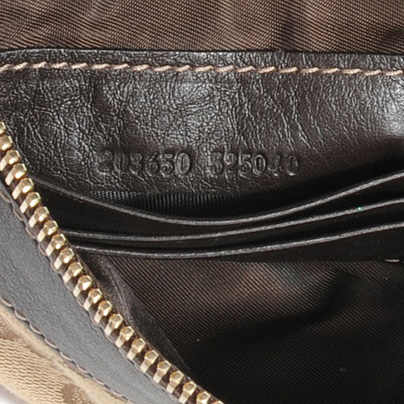 Gucci Monogram D Gold Wristlet 7 of 7