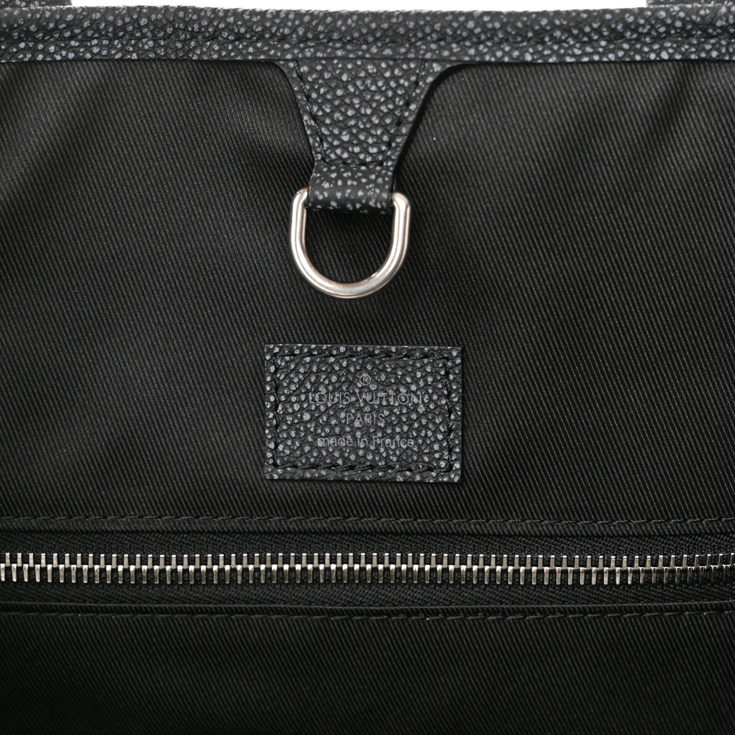 Calfskin Monogram Journey Tote Charcoal