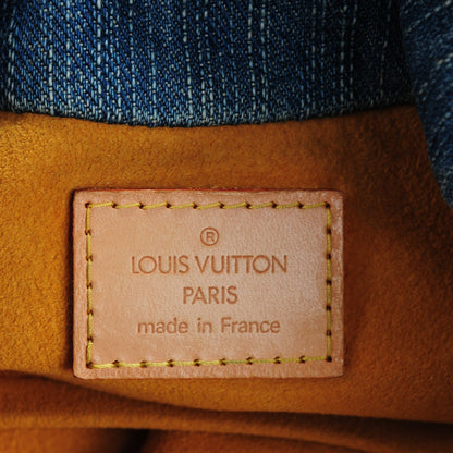 Louis Vuitton Monogram Denim Pleaty Blue 6 of 8