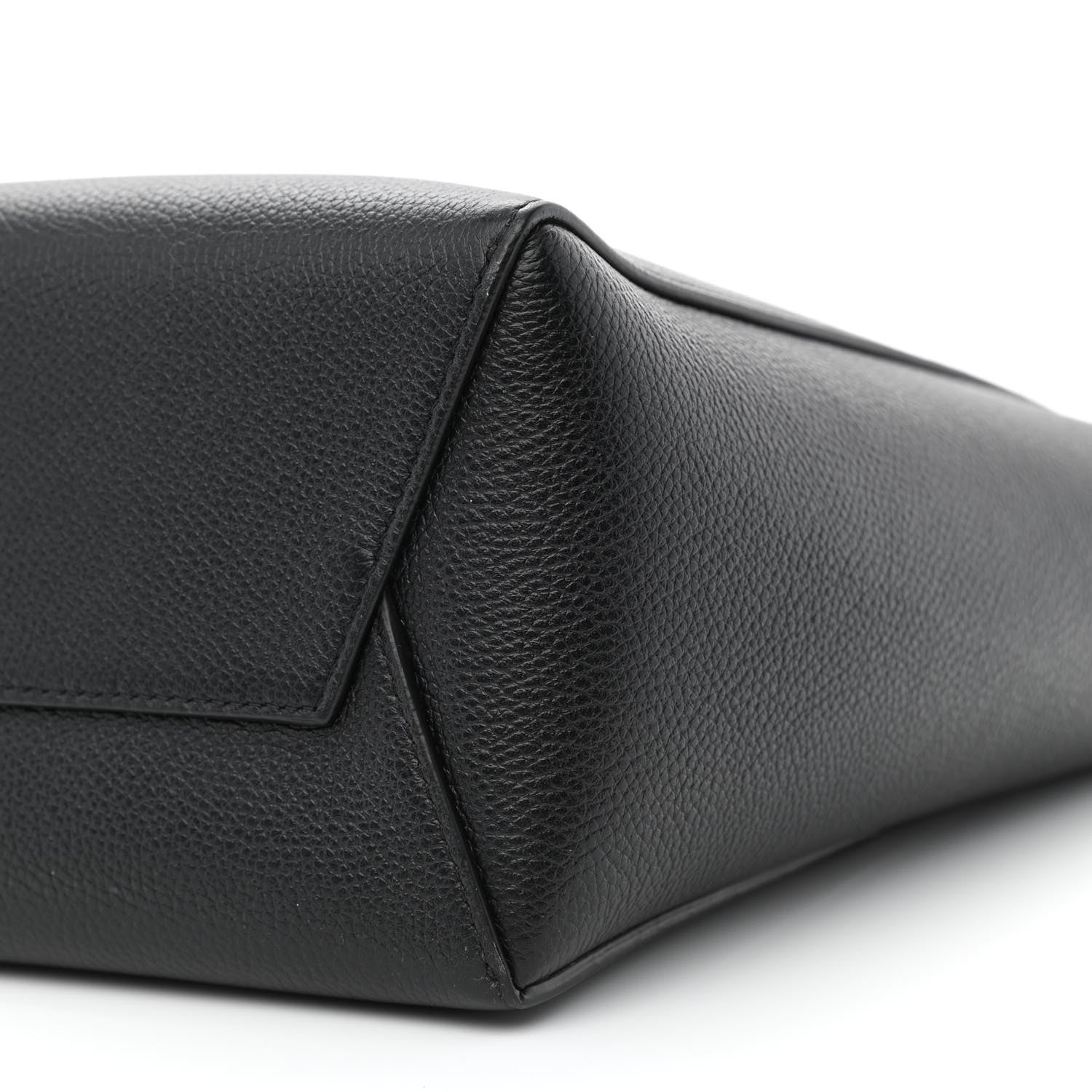 Celine Soft Grained Calfskin Small Sangle Bucket Bag Black 9 of 9