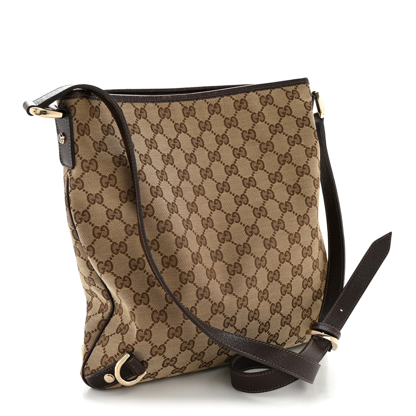 Monogram Abbey Messenger Bag Dark Brown