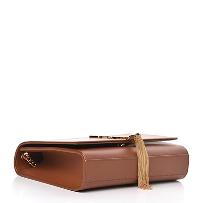 Saint Laurent Smooth Calfskin Medium Classic Monogram Kate Tassel Brown 4 of 10