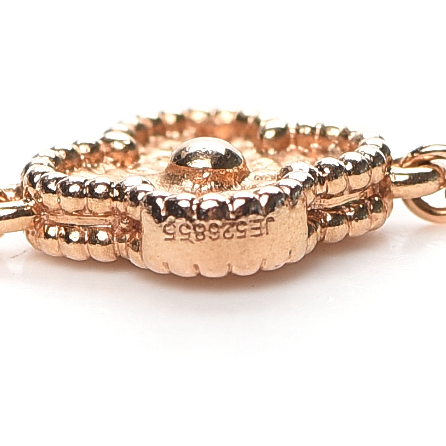 Van Cleef & Arpels 18K Rose Gold 16 Motifs Sweet Alhambra Necklace 6 of 7