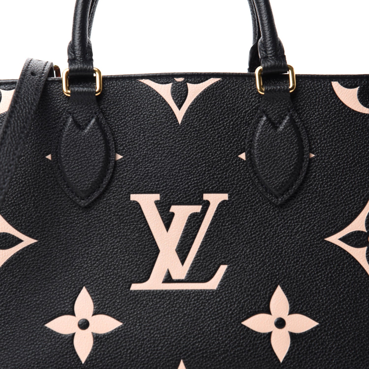 Louis Vuitton Empreinte Monogram Giant Onthego PM Black Beige 10 of 10