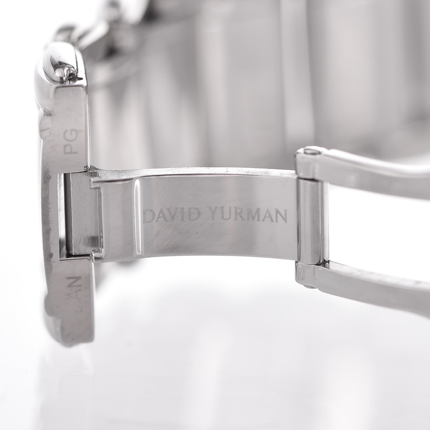 David Yurman Stainless Steel Diamond Bezel Mother of Pearl 38mm Classic Quartz Watch 6 of 9