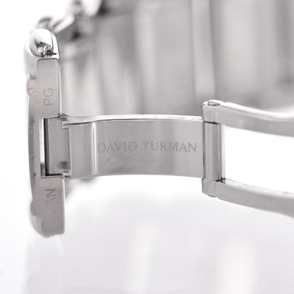 David Yurman Stainless Steel Diamond Bezel Mother of Pearl 38mm Classic Quartz Watch 6 of 9