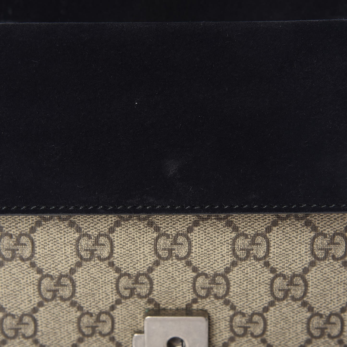 GG Supreme Monogram Mini Dionysus Shoulder Bag Black