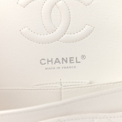 Chanel Caviar Quilted Small Double Flap White 6 of 9