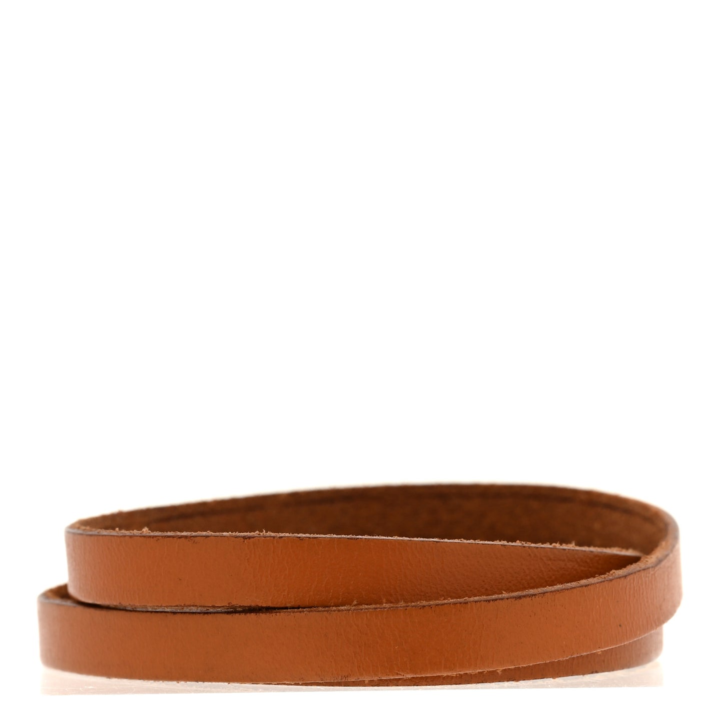 Barenia Hapi 3 MM Triple Tour Bracelet Fauve