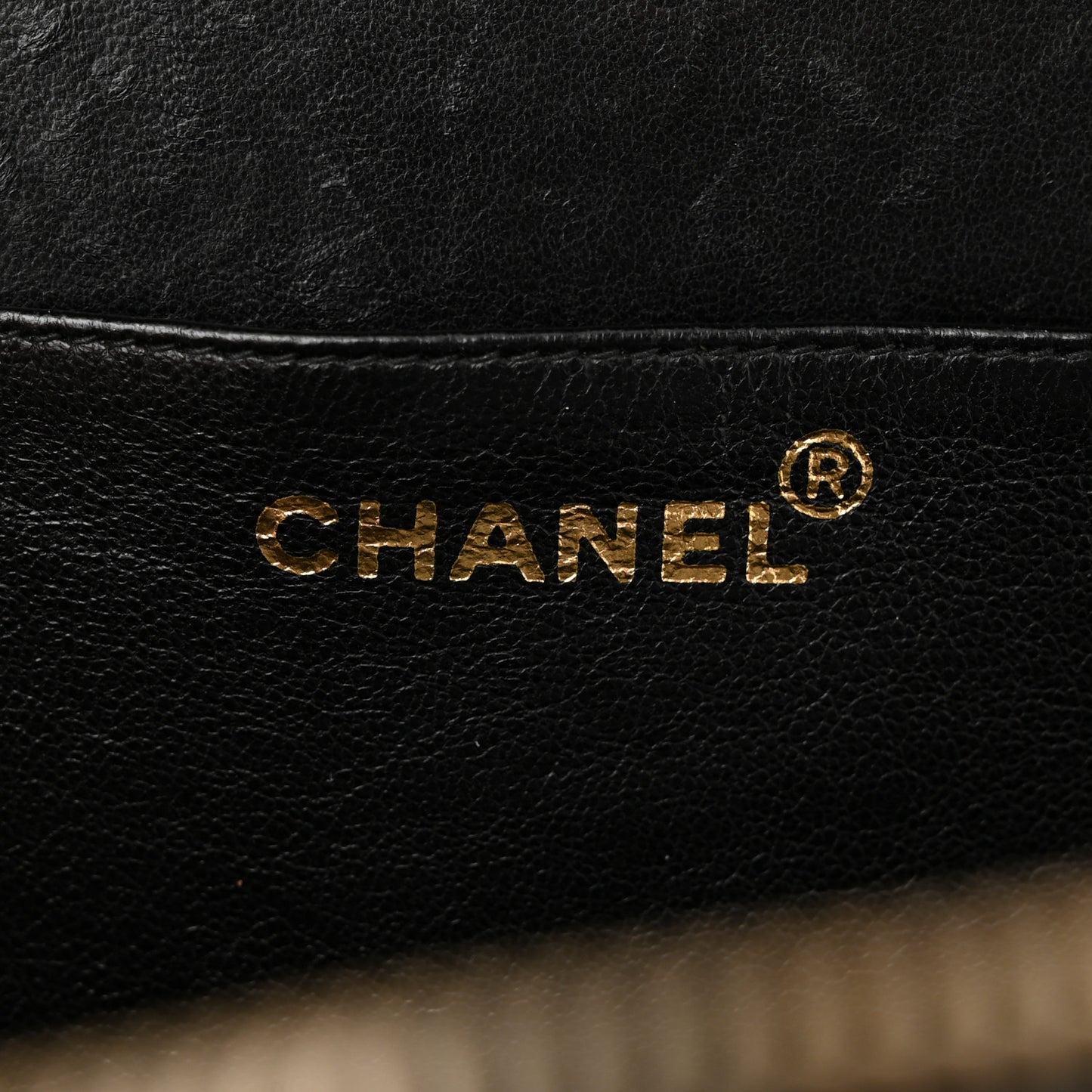 Patent CC Round Vanity Case Black