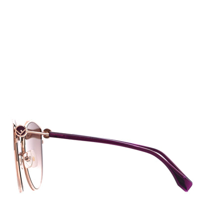 Fendi Cat Eye F is Fendi Sunglasses FF 0395/F/S Gold 2 of 7