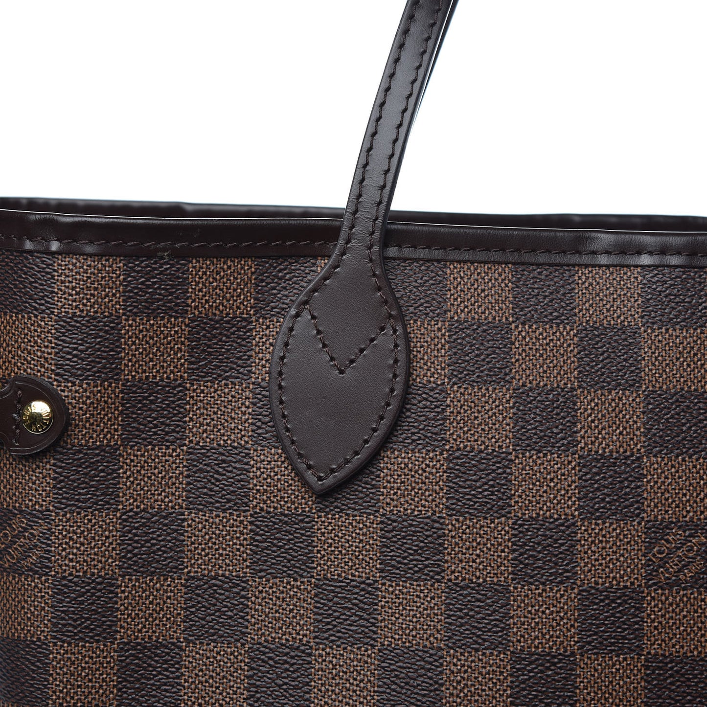 Damier Ebene Neo Neverfull MM Rose Ballerine