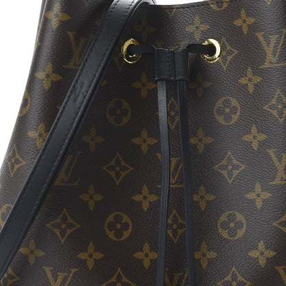 Louis Vuitton Monogram Neonoe MM Black 9 of 9