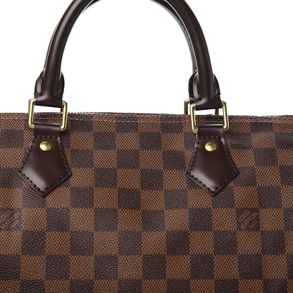 Louis Vuitton Damier Ebene Speedy Bandouliere 30 9 of 9