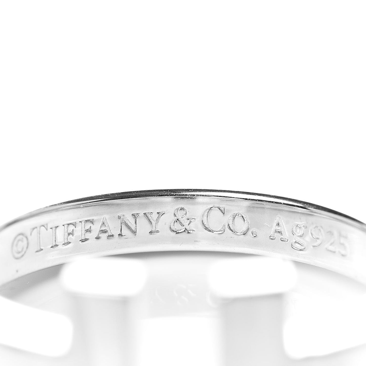Sterling Silver T Square Ring 49 5