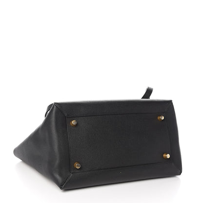 Celine Grained Calfskin Mini Belt Bag Black 3 of 9
