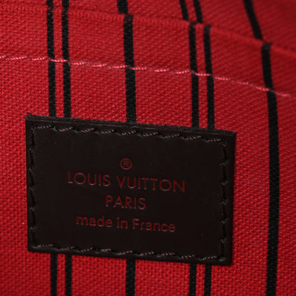 Louis Vuitton Damier Ebene Neverfull MM GM Pochette 6 of 9