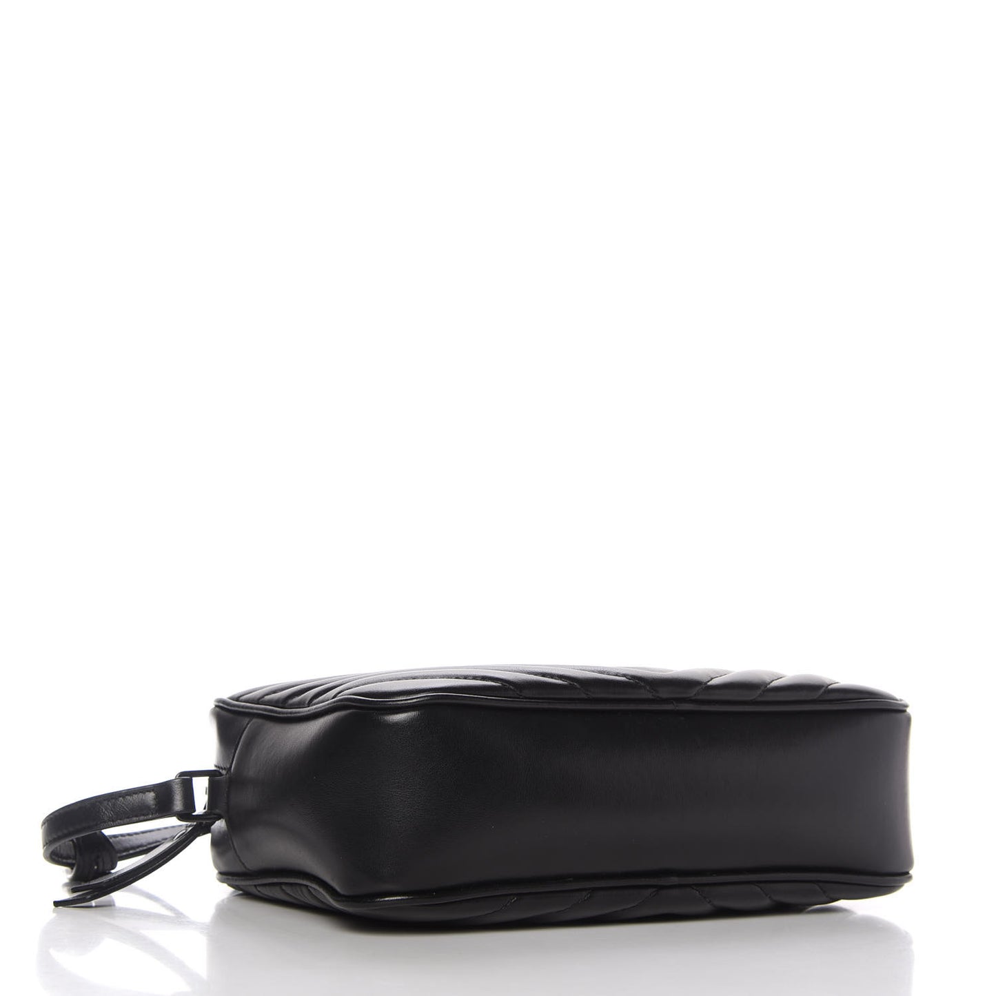 Calfskin Matelasse Monogram Lou Camera Bag Black