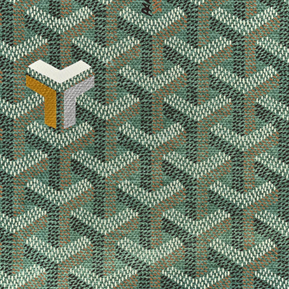 Goyard Iridescent Goyardine Saint Louis PM Pearly Green 10 of 12