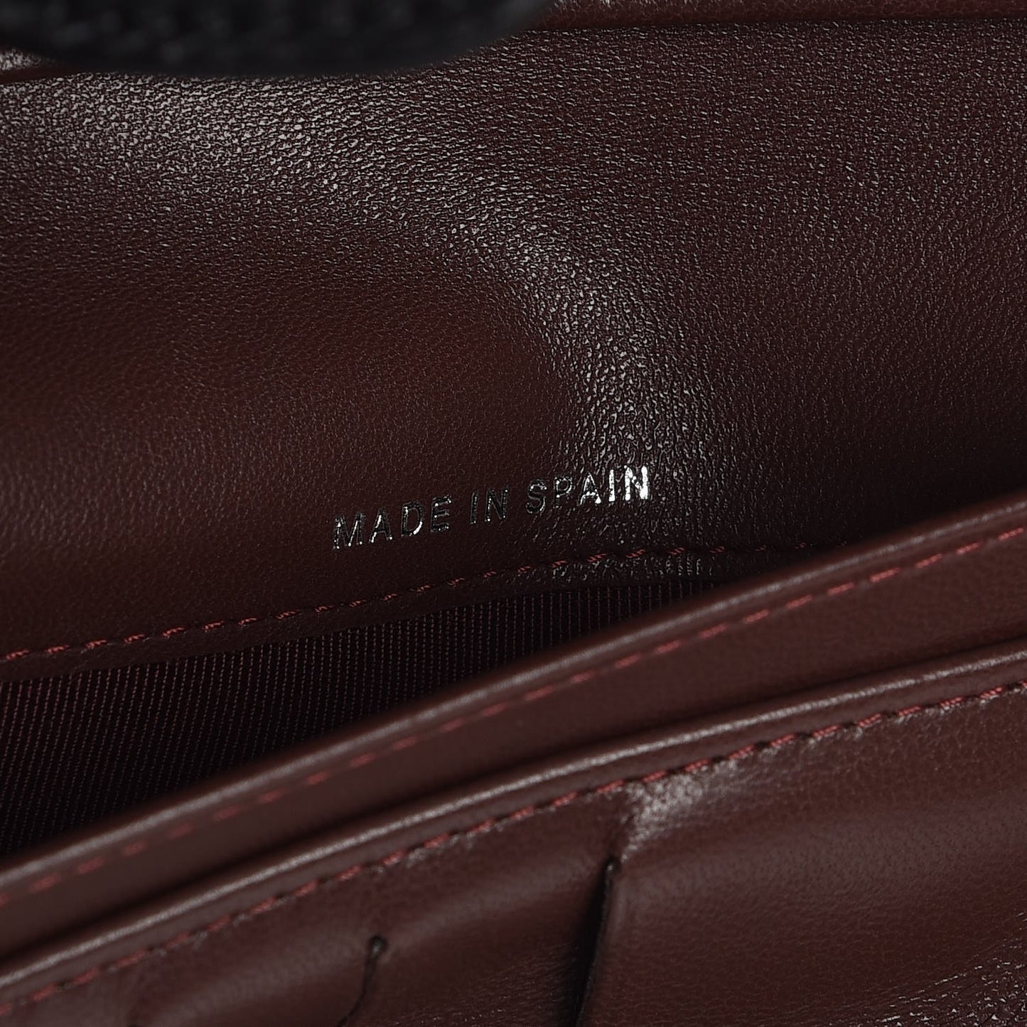 Lambskin Quilted Large Flap Wallet Black