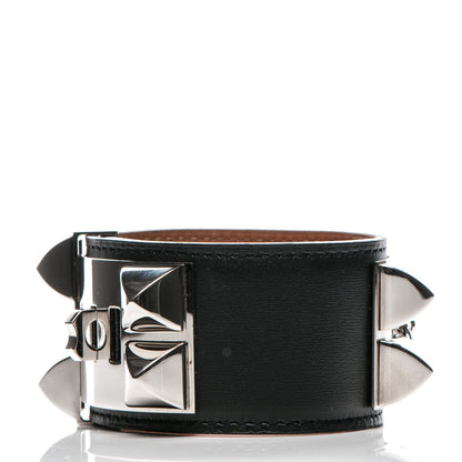 Hermes Box Collier De Chien CDC Bracelet L Black 3 of 7