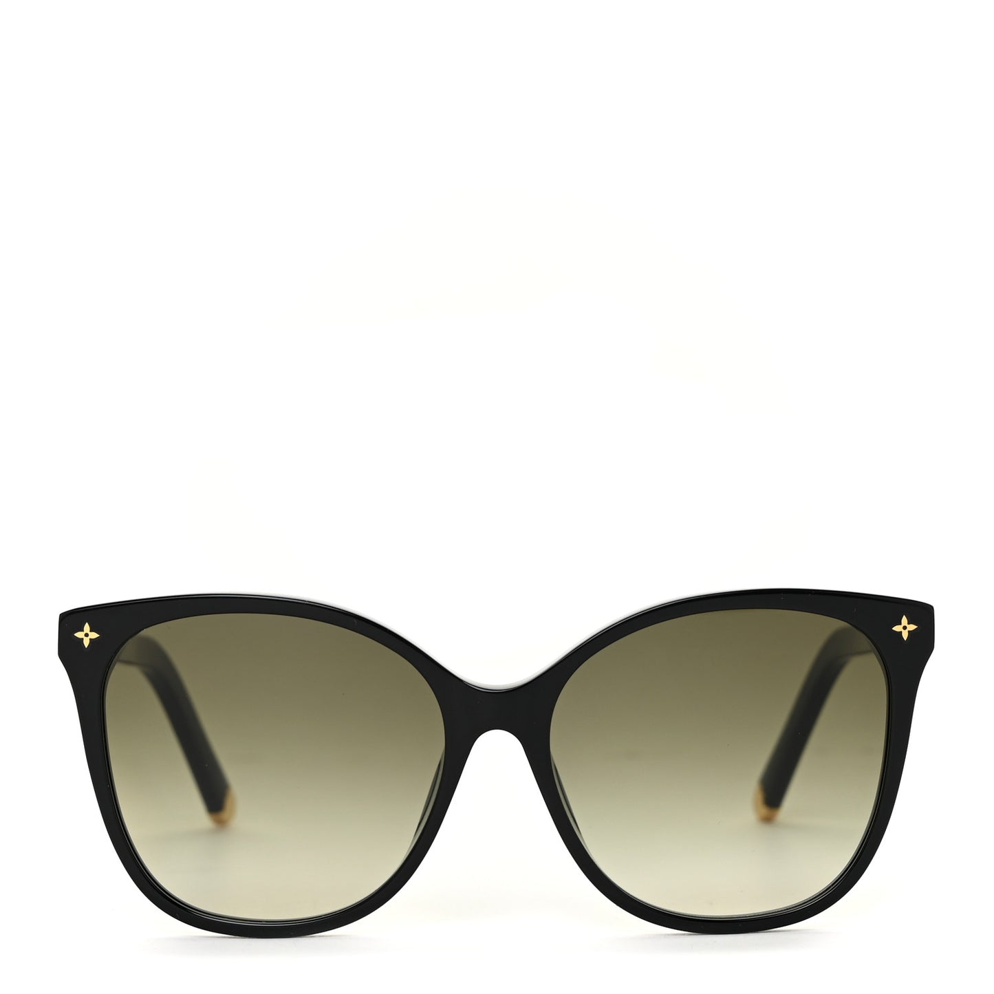 Acetate My Monogram Light Cat Eye Sunglasses Z1657E Black