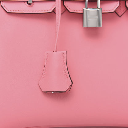 Hermes Swift Birkin 25 Rose D'ete 10 of 12
