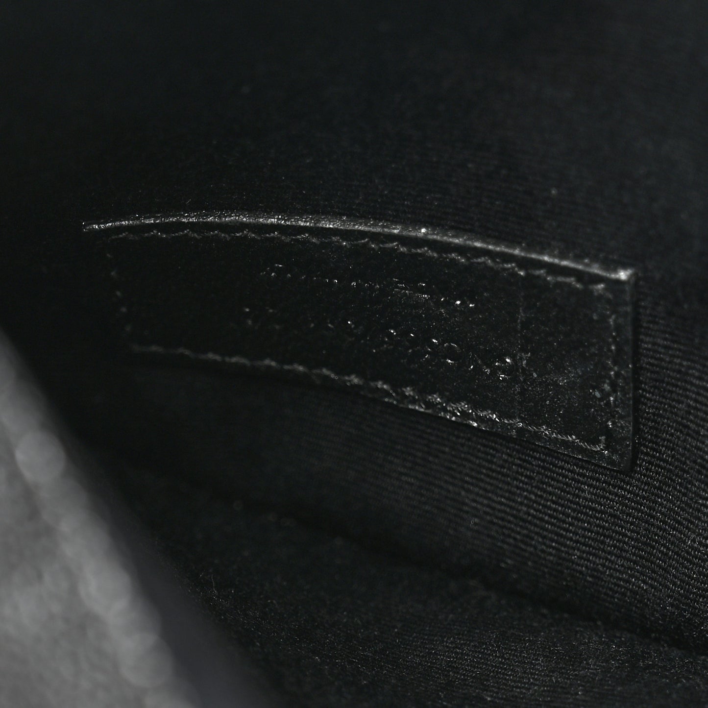 Grain De Poudre Uptown Pouch Black