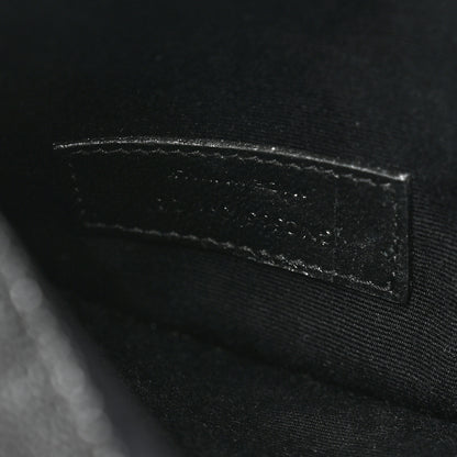 Saint Laurent Grain De Poudre Uptown Pouch Black 7 of 9